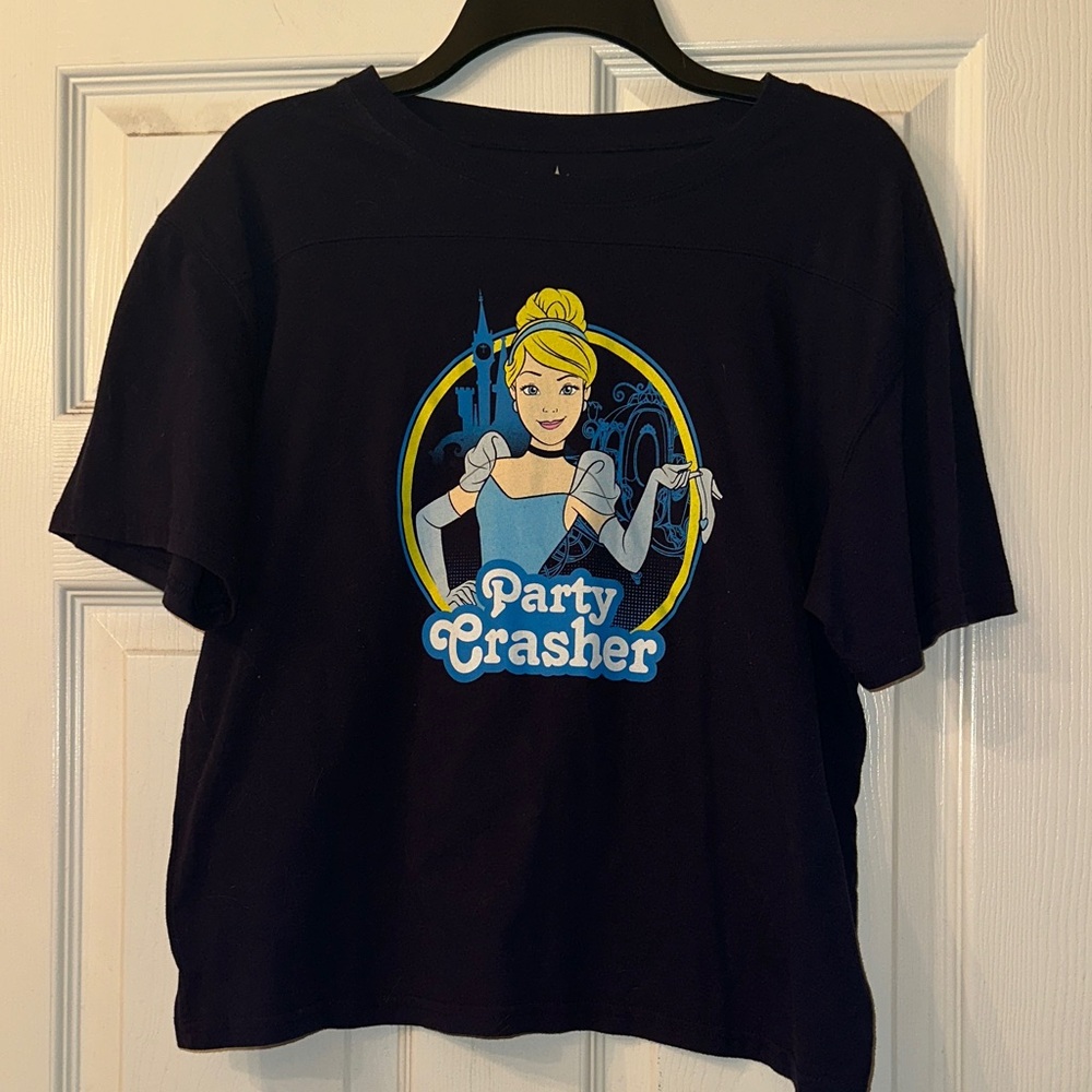 Disney Princess Cinderella Navy T-Shirt